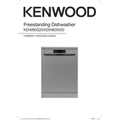 Kenwood KDW60S20 manual cover