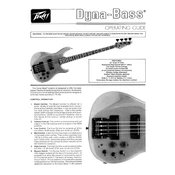 Peavey Dyna-Bass Guitar manual cover