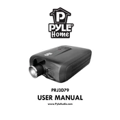 Pyle PRJ3D79 Projector manual cover