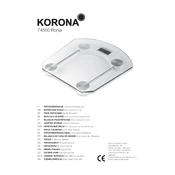 Korona 74550 Scale manual cover