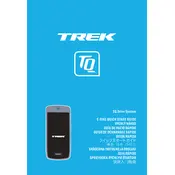 Trek TQ Drive System Bicycle manual cover