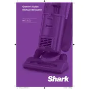 Shark NV22LQ Vacuum manual cover