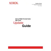 Xerox Wide Format Color Ver.4.6 Software manual cover