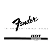 Fender Hot 22-6100 Amplifier manual cover