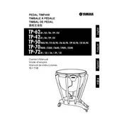 Yamaha TP-4223 Percussion manual cover