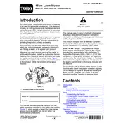 Toro Recycler S46O 46-cm 20944 Mower manual cover