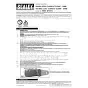 Sealey TA310 Clamp manual cover