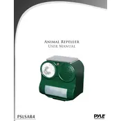 Pyle PSLSAR4 Repeller manual cover