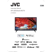 JVC LT-24C600 manual cover