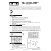 Sealey AP6310BE Cabinet manual cover