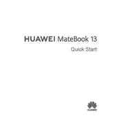 Huawei MateBook 13 i5 WRTB-WFH9L Laptop manual cover