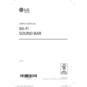 LG SPD75A SPD75A.DUSALLK Sound Bar manual cover