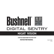 Bushnell AR142BK Binocular manual cover