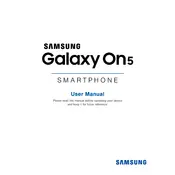 Samsung Galaxy On5 T-Mobile SM-G550TZKATMB Phone manual cover