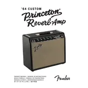 Fender 64 Custom Princeton Reverb Amplifier manual cover