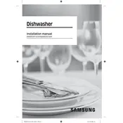 Samsung DW60R2014US Dishwasher manual cover