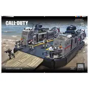 Mega Bloks Mattel Call of Duty Hovercraft DCL07 Construction Set manual cover