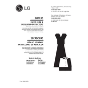 LG DLG5966G DLG5966G.APGEEUS Dryer manual cover