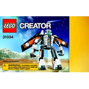 LEGO 31034-1 Construction Set manual cover