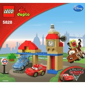 LEGO Duplo 5828 Construction Set manual cover