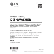 LG LSDT9908SS LSDT9908SS.ASSESNA Dishwasher manual cover