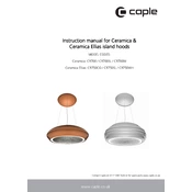 Caple Ceramica Ellias CR750CO Hood manual cover