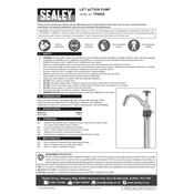 Sealey TP6805 Pump manual cover