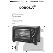 Korona 57151 Oven manual cover