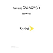 Samsung Galaxy S5 Sprint SM-G900PZDASPR Phone manual cover