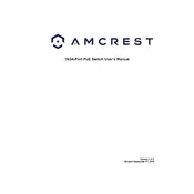 Amcrest AGPS18E16P-AT190M POE Switch manual cover