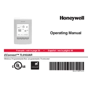 Honeywell EConnect TL9160AR Thermostat manual cover