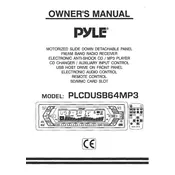 Pyle PLCDUSB64MP3 MP3 Player manual cover