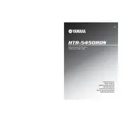 Yamaha HTR-5450RDS Receiver manual cover