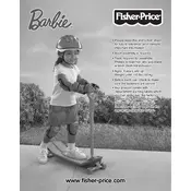 Fisher Price Mattel Grow With Me 3 in 1 Skateboard V7609 Toy manual cover