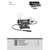 Scheppach HG34 Special Edition 5903106924 Angle Grinder manual cover