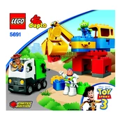 LEGO Duplo 5691 Construction Set manual cover