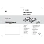 Bosch 0 601 072 Y00 Measurer manual cover