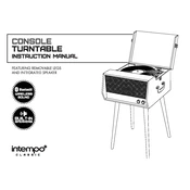 Intempo EE1425 Console Turntable manual cover