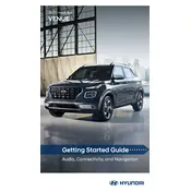 Hyundai Venue 2020 Crossover manual cover