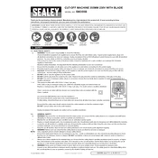 Sealey SM355B Saw manual cover