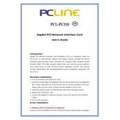 PC Line PCL-PCI10 manual cover