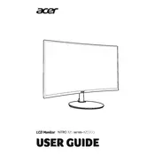 Acer Nitro XZ0 XZ320QX Monitor manual cover