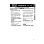 Yamaha Soavo-900M Speaker manual cover