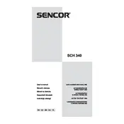 Sencor SCH 340 Charger manual cover