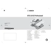 Bosch 0 601 B30 460 Saw manual cover