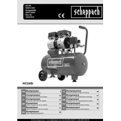 Scheppach HC24Si 5906131901 Compressor manual cover