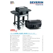 Severin PG 8106 SEVO GT Grill manual cover