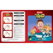 Fisher Price Mattel Trio Shark Adventure T5621 Toy manual cover