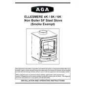 AGA Ellesmere 4K Stove manual cover