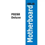 ASUS P8Z68 DELUXE Motherboard manual cover